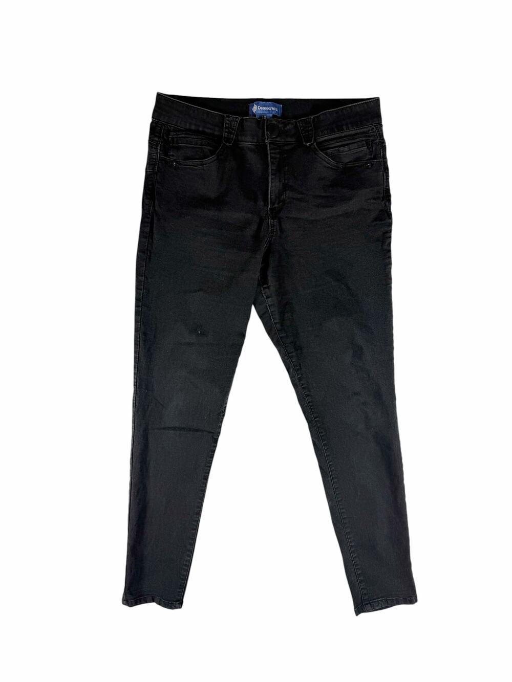 Democracy AbSolution Black Skinny Jeans Women’s Size 12 Stretch Slim Leg